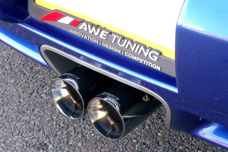 full systemexhaust upgrade for cayman boxster from awe
