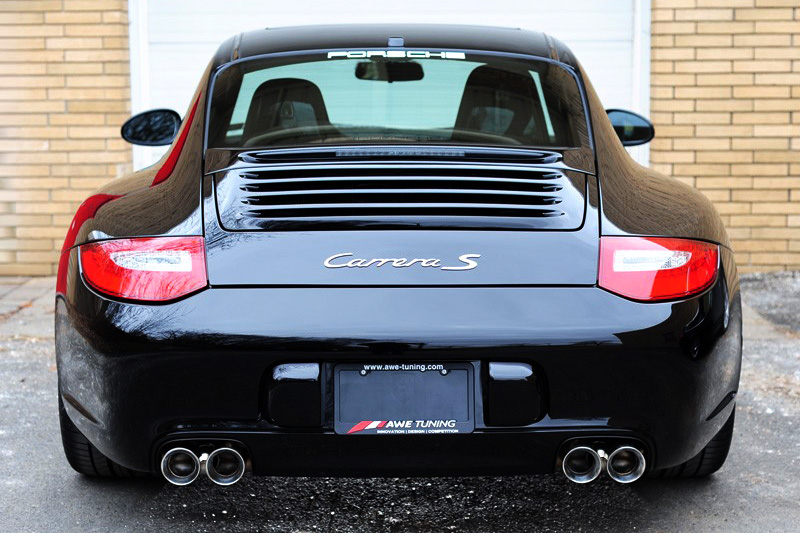 exhaust upgrade for 911 carrera ffrom awe