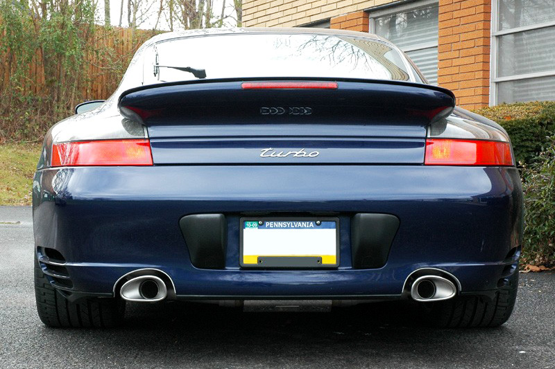 Porsche 911 Turbo Exhaust Upgrade 996 AWE Performance Exhaust