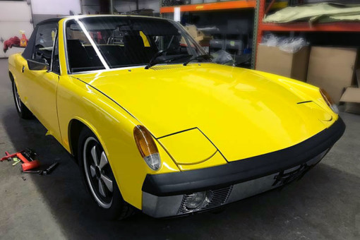 Porsche restoration by Pete's Custom Coachbuilding - 914 ground up restoration