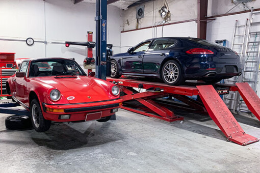 Carrsmith specializes in Porsche repair, maintenance and tuning for all Porsche water-cooled models.