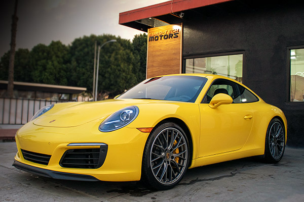 Porsche repair shop Euro-Tech Motors provides repair, maintenance and servcie for Porsche cars in Los Angeles, CA.