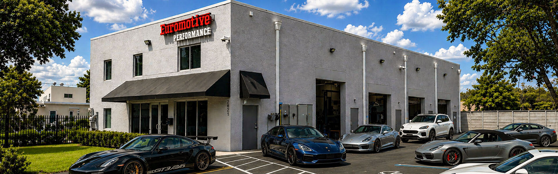 Porsche Repair in Pompano Beach, FL by Euromotive Performance recommended certified Porsche repair and service center in Florida specializing in Porsche repair, maintenance, performance tuning and service.