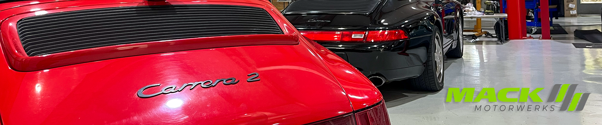 Mack Motorwerks - Specialist Porsche Repair Shop serving Jacksonville Florida.