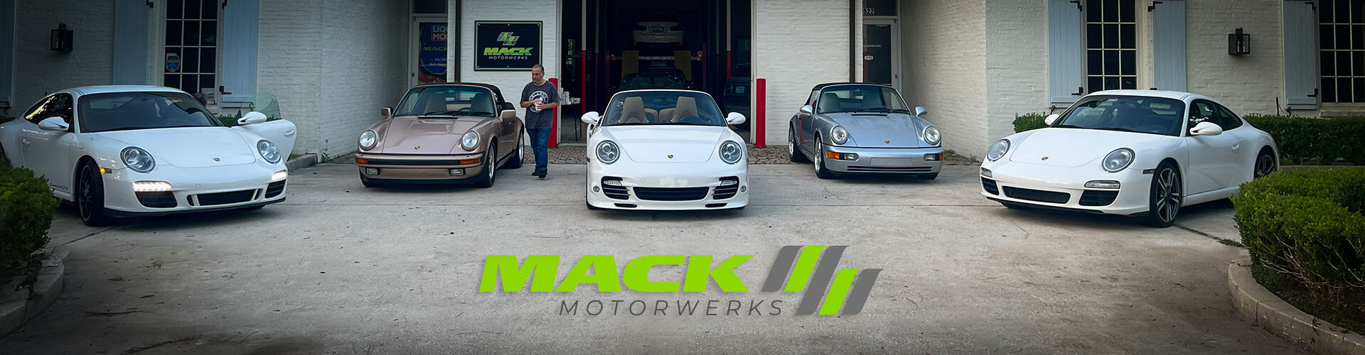 Porsche Repair in Jacksonville, FL by Mack Motorwerks - recommended Porsche repair and service center in Florida specializing in Porsche repair, maintenance, performance tuning and service.