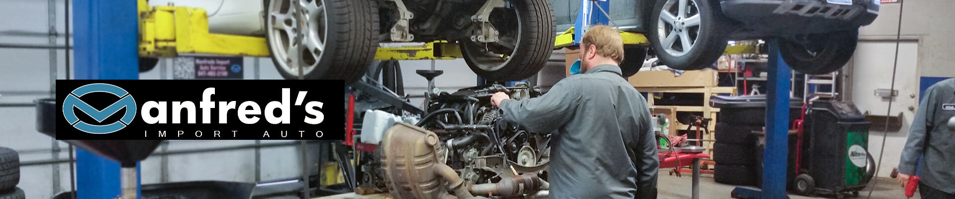 Independent Porsche Mechanics Manfred's Import Auto a specialist Porsche repair shop in Illinois.