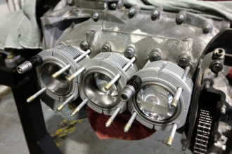 Porsche engine rebuild at Matrix integrated Portland Downtown location