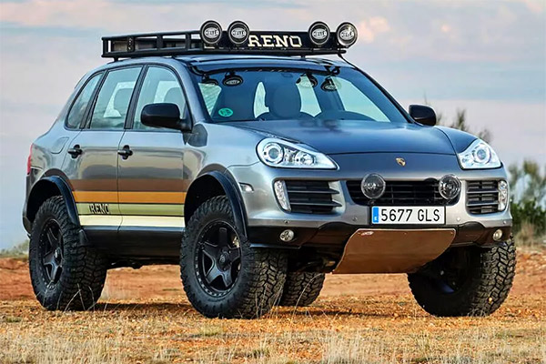 custom built Cayenne off road