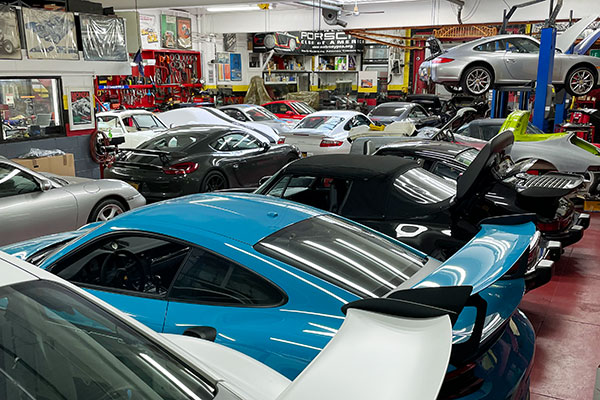 Independent Porsche Mechanics Formula Motorsports a specialist Porsche repair shop in New York.