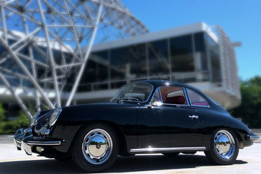 Porsche restoration by Pete's Custom Coachbuilding - 356 finished in black