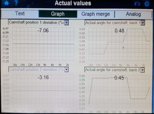 check the engine timing status on a Porsche 911 996