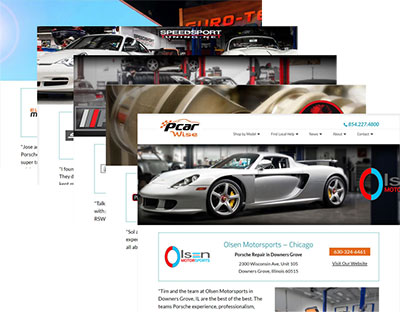 listing for porsche specialists