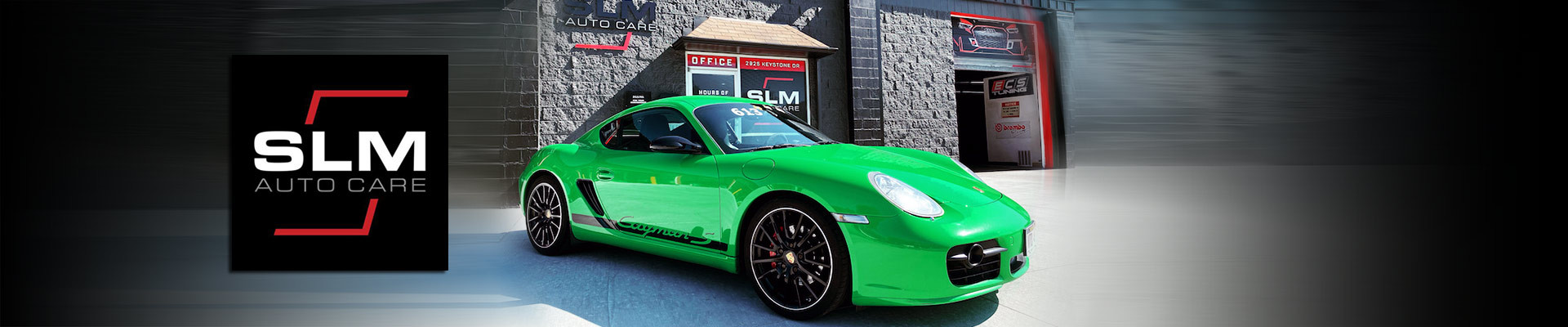 Porsche Repair in Omaha, NE by SLM Auto Care a leading Porsche repair shop in Nebraska specializing in Porsche repair, maintenance, performance tuning and service