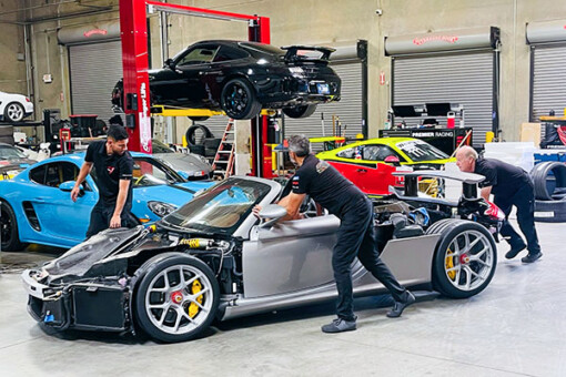 Independent Porsche repair shop Premier Sportscar Service offers maintenance services for all Porsche cars near Las Vegas, NV.