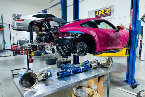 Porsche 911, Boxster, Cayman, GT2, GT3, GT4, RS, Turbo, Turbo S repair and maintenances services by mechanics at Premier Sportscar Service near Las Vegas, NV.