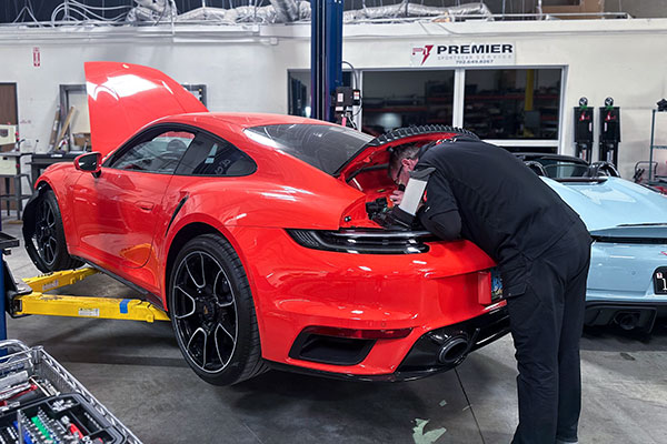 Porsche Repair Shop near Las Vegas, NV, Premier Sportscar Service specializes in Porsche repair, maintenance and tuning.