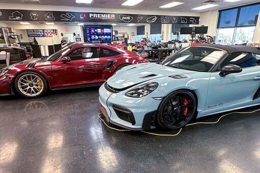 Premier Sportscar Service specializes in Porsche repair, maintenance and tuning for all Porsche water-cooled models.