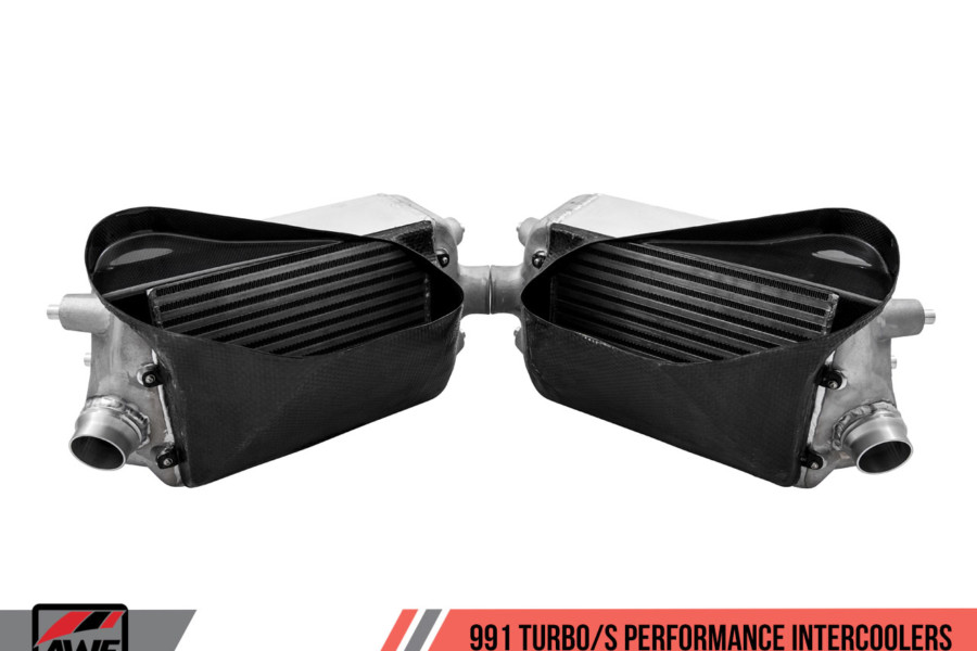 Porsche 911 Turbo intercooler upgrade kit