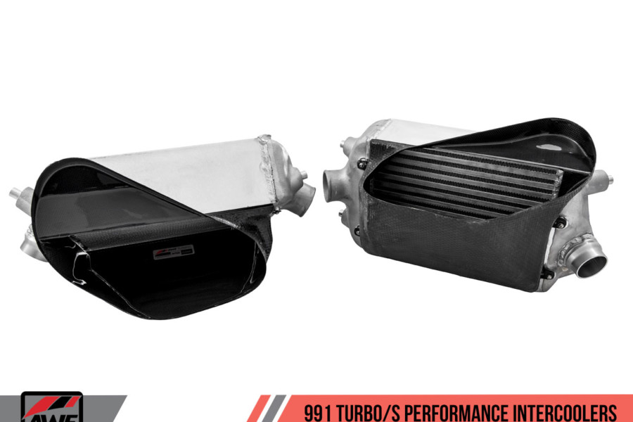 Porsche 911 Turbo intercooler upgrade kit