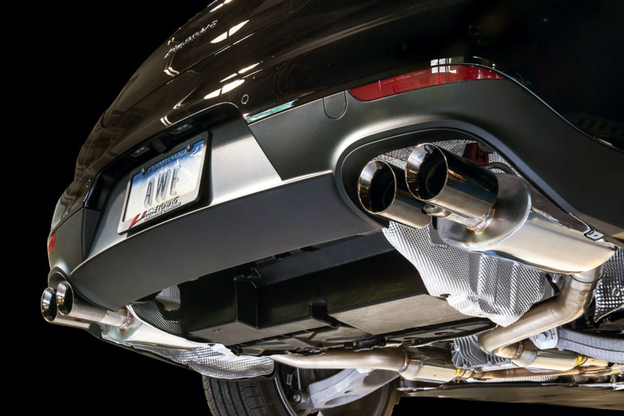 Exhaust upgrade for Porsche Panamera V6