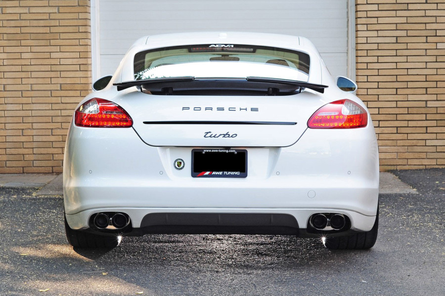 Performance Exhaust upgrade for Porsche Panamera Turbo