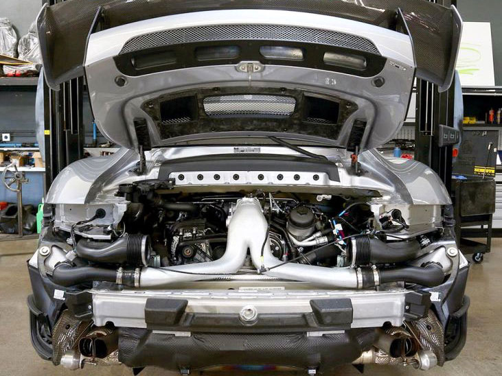 ipd plenum upgrade for 911 turbo 991