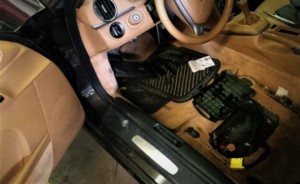 Boxster can get water damage under the seat