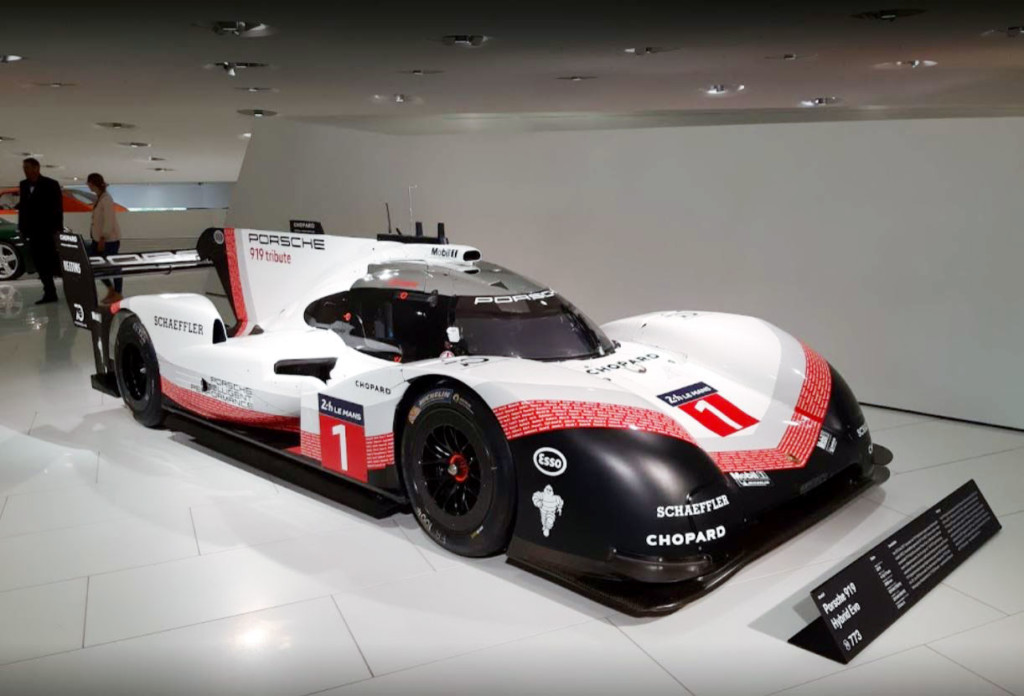 Porsche 919 at the museum