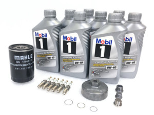 Service items for Porsche maintenance - some are included