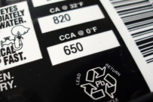 What is the CCA rating of your Porsche battery - it's stamped on the case.
