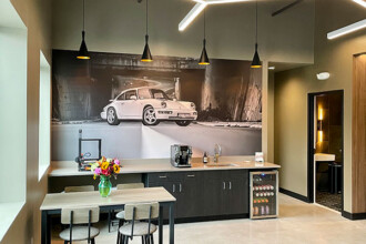 Porsche storage preparation and return-to-road care at Blair Talbot Motors.