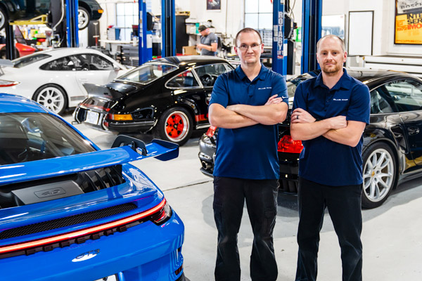 Porsche repair shop Blue Chip provides repair, maintenance and servcie for Porsche cars in Denver, CO.