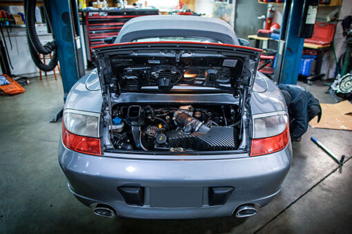 Independent Porsche Mechanics North West European Autoworks a specialist Porsche repair shop in Bellingham Washington.