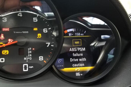 Porsche PSM/ABS Failure message
