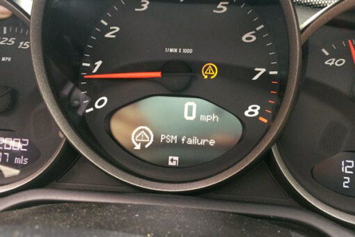 Porsche PSM Failure message