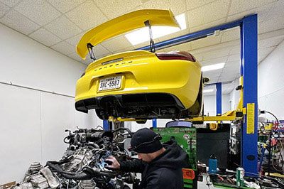 Porsche repair shops and Porsche specialists in Colorado