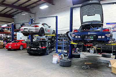 Porsche repair shops and Porsche specialists in North Carolina