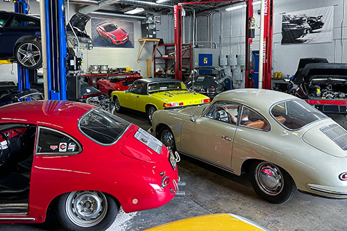 Preserving and maintaining old Porsche classic models