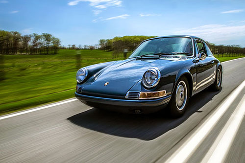 classic porsche restoration concours show level