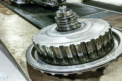 leaking PDK transmission repaired by MC Squared Autosport