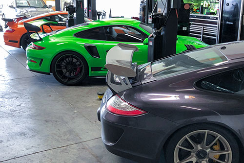 Local Porsche repair shops choices are limited to a few repair and maintenance service shops