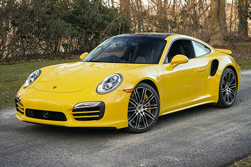 What's included with the Porsche 911 Turbo 991 maintenance