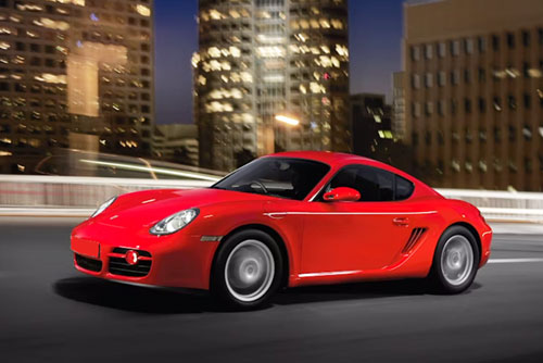 Maintenance service items on the Porsche Cayman 987