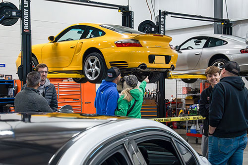 Recommended partner Porsche repair shops