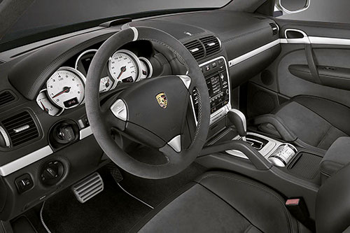 Upgraded 957 Cayenne interior