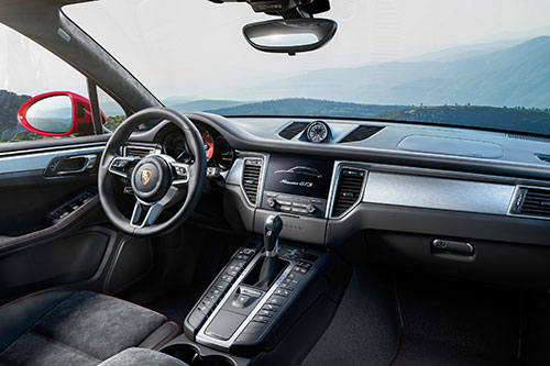 2014 - 2018 Porsche Macan interior is practical