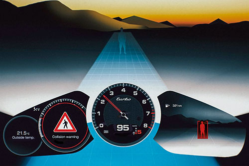 Porsche Night Vision Assist - NVA