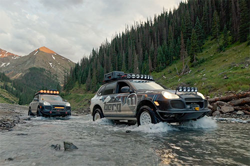 Building off-road Cayennes