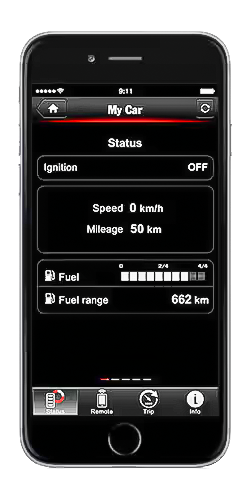 PCC - Porsche car connect app