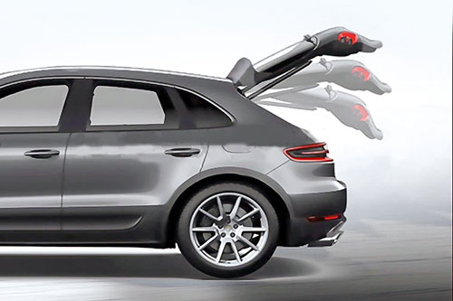 Macan tailgate can be fussy and stop working